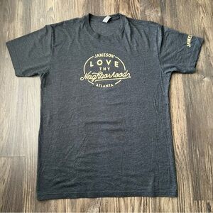 Jameson Love Thy Neighborhood Atlanta Graphic Gray T-shirt